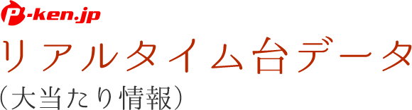 リアルタイム台データ（大当たり情報）